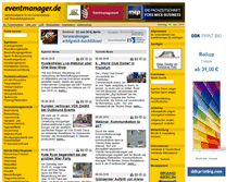 Tablet Screenshot of eventmanager.de